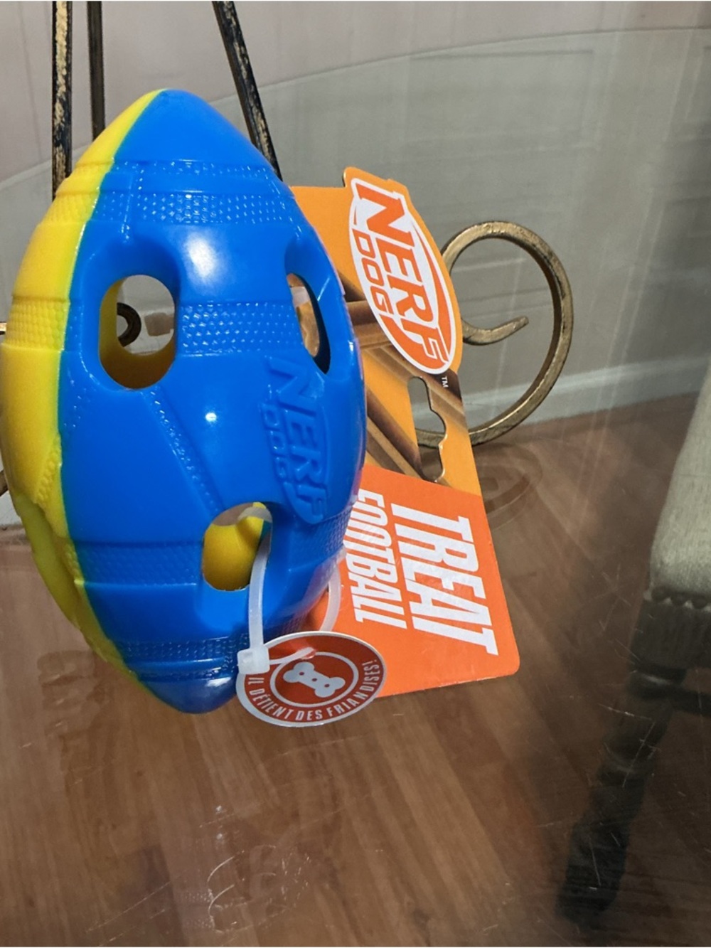 Brand New Nerf  Treat Football 7”